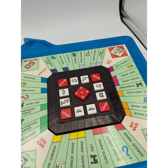 Vintage Monopoly Play Master Edition Game Replacement Electric Board Instruction - Picture 3 of 8